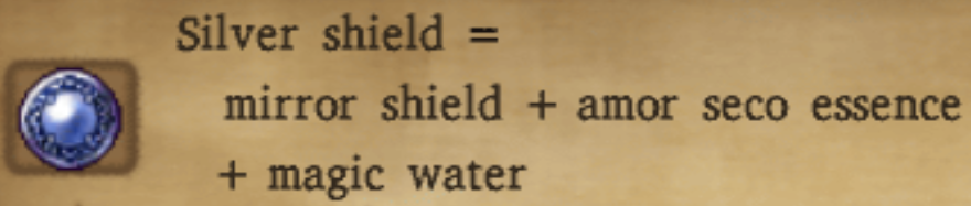 Silver Shield Alchemy Recipe